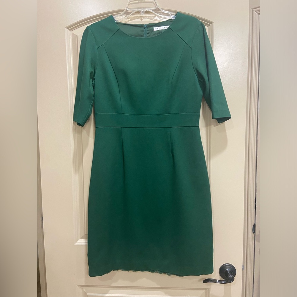 Trina Turk green dress
